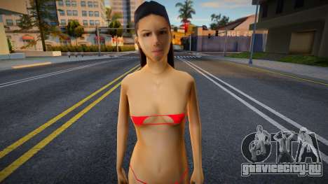 Девушка Сиджея в бикини 13 для GTA San Andreas