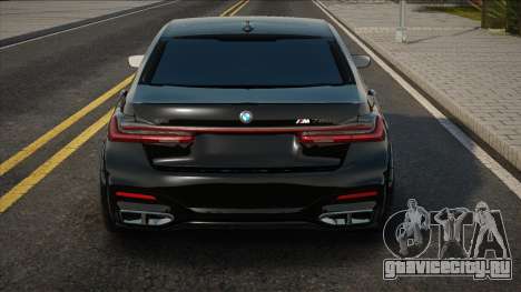 BMW M760Li 2019 Black для GTA San Andreas