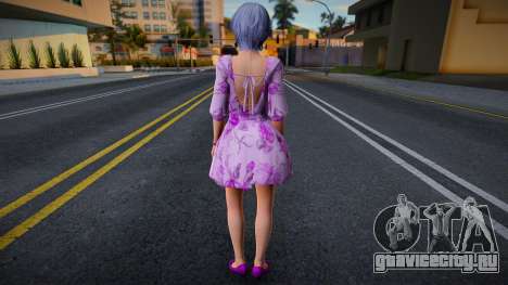 DOAXVV Shizuku - Flower Dress для GTA San Andreas