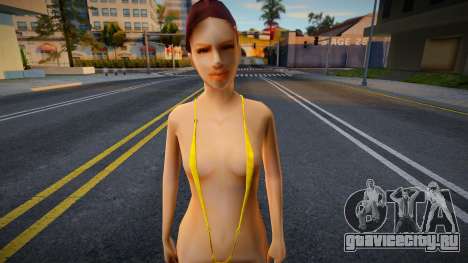 Девушка Сиджея в бикини 10 для GTA San Andreas