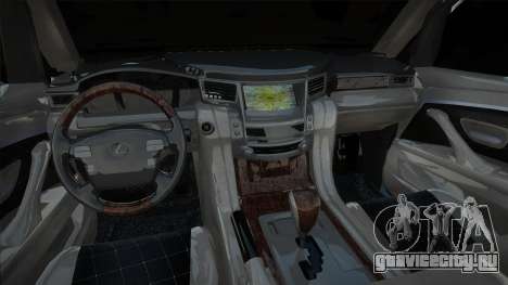 Lexus LX570 Black Edition для GTA San Andreas