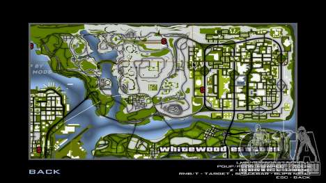 Grenn Map Advance RP (58 точек) для GTA San Andreas