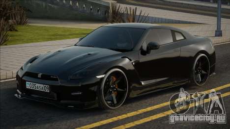Nissan GT-R R35 [Black] для GTA San Andreas