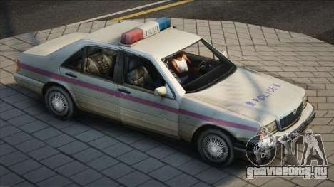 Nissan Crew (Police Car) from Resident Evil 6 для GTA San Andreas