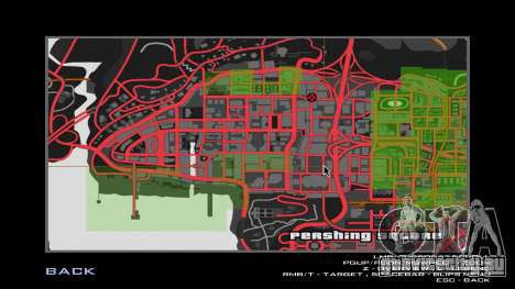 Красная карта для GTA San Andreas