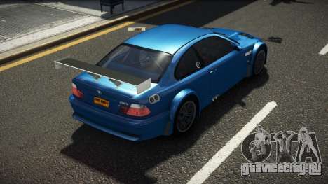 BMW M3 E46 GTR V1.2 для GTA 4