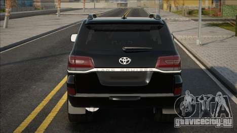 Toyota Land Cruiser 200 Black Edition для GTA San Andreas