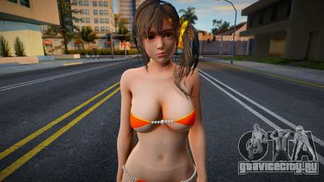 Misaki Red Bikini для GTA San Andreas