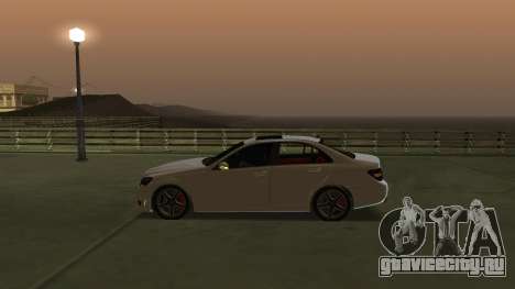 Mercedes-Benz C63 AMG (YuceL) для GTA San Andreas