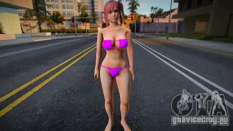Honoka Fiolet Bikini для GTA San Andreas