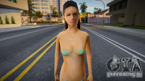 Девушка Сиджея в бикини 11 для GTA San Andreas