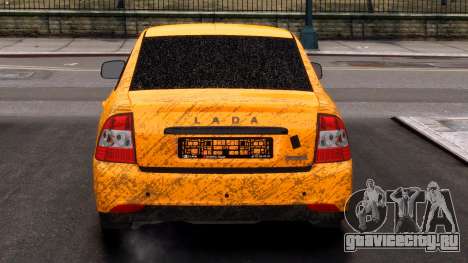 Lada Priora Yellow для GTA 4