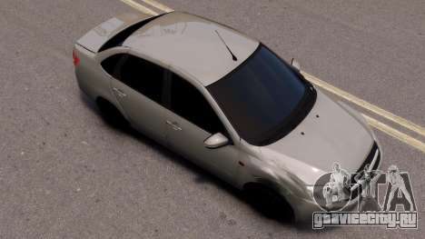 Lada Granta Grey для GTA 4