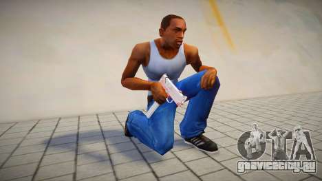 Uzi White Version для GTA San Andreas