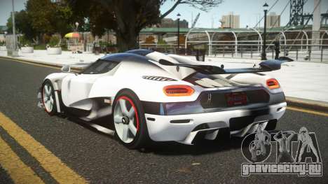 Koenigsegg Agera One G-Sport S3 для GTA 4