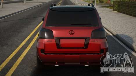 Lexus LX570 2010 [Red] для GTA San Andreas