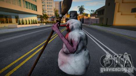 Snowman Blood O Muñeco De Nieve Sangriento для GTA San Andreas