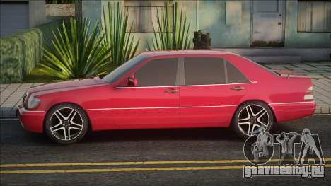 Mercedes-Benz S600 RED для GTA San Andreas