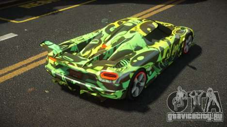 Koenigsegg Agera One G-Sport S12 для GTA 4