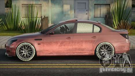 BMW M5 Sneg Zima для GTA San Andreas