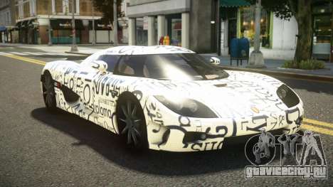 Koenigsegg CCX LE-R S1 для GTA 4