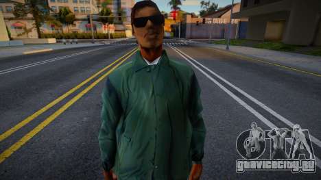 Ryder3 Upscaled Ped для GTA San Andreas