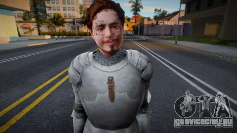 Post Malone Skin (Circle) для GTA San Andreas