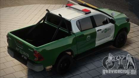 Toyota Hilux Civil Carabineros de Chile для GTA San Andreas