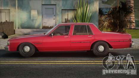 Chevrolet Caprice 1987 RED для GTA San Andreas