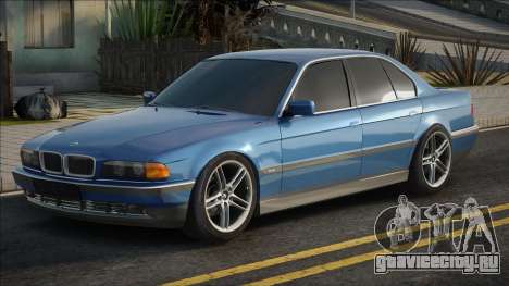 BMW 730i E38 [Blue] для GTA San Andreas