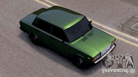 Vaz 2107 Green Metalic для GTA 4