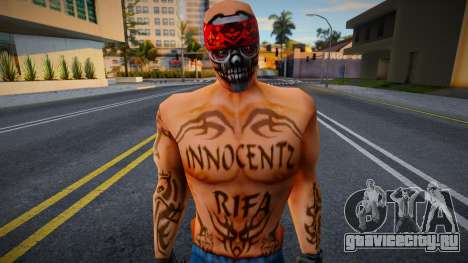 Character from Manhunt v52 для GTA San Andreas