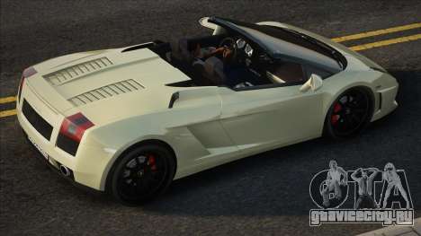 Lamboghini Gallardo Spyder [ZM] для GTA San Andreas