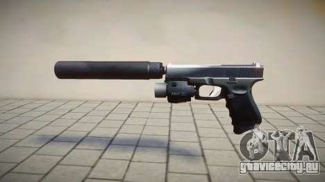 Glock-19 Silenced для GTA San Andreas