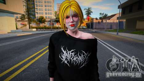 Goth Girl v1 для GTA San Andreas