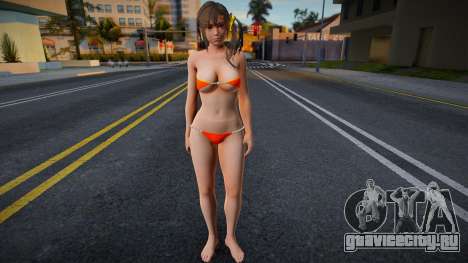Misaki Red Bikini для GTA San Andreas