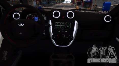 Lada Granta Grey для GTA 4