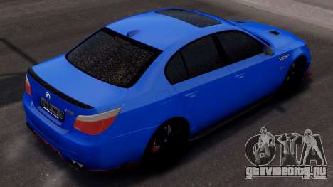 BMW M5 E60 Blue для GTA 4