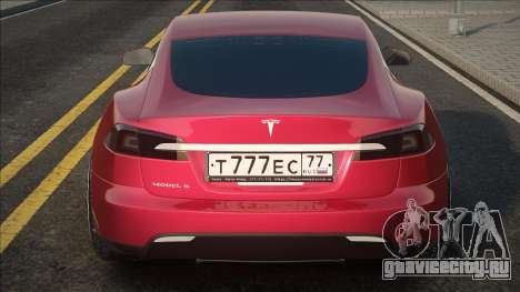Tesla Model S [RED] для GTA San Andreas