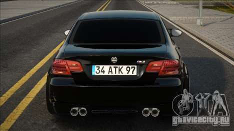 BMW M3 E92 [Black] для GTA San Andreas