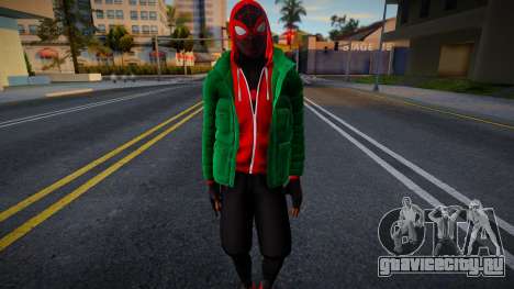 Miles Morales Suit Variant для GTA San Andreas