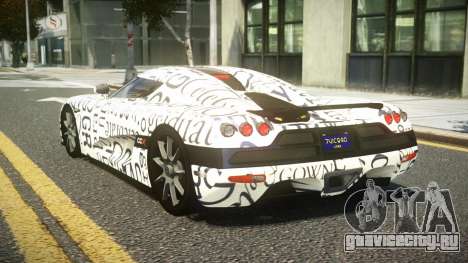 Koenigsegg CCX LE-R S1 для GTA 4