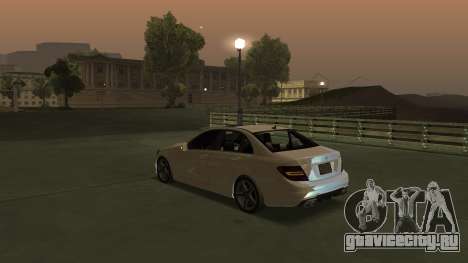 Mercedes-Benz C63 AMG (YuceL) для GTA San Andreas