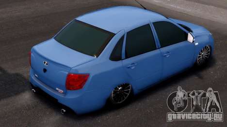 Lada Granta Sport Blue для GTA 4