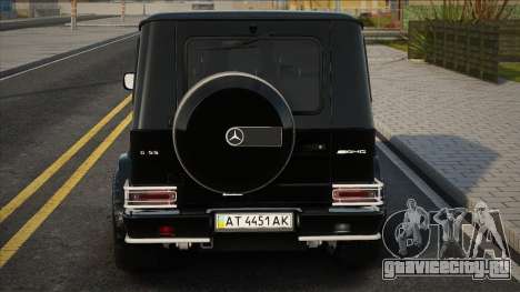 Mercedes-Benz G55 AMG Black Edit для GTA San Andreas