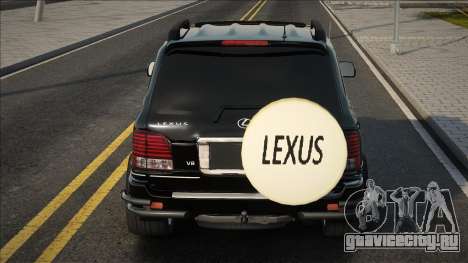 LEXUS LX470 2007 Blak для GTA San Andreas