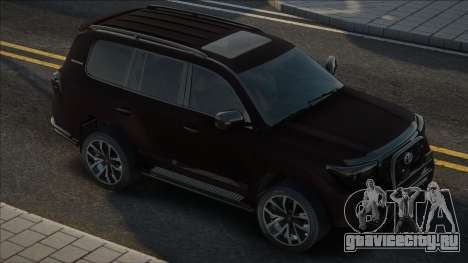 Toyota LAND CRUISER 200 Blak для GTA San Andreas