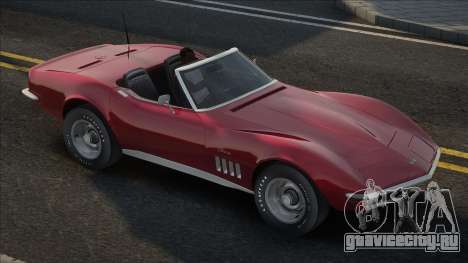 Chevrolet Corvette C3 Convertible [Red] для GTA San Andreas
