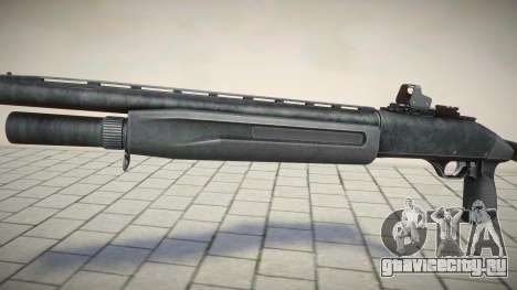 Black Gun Chromegun для GTA San Andreas