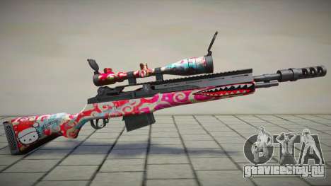 Santa Sniper для GTA San Andreas